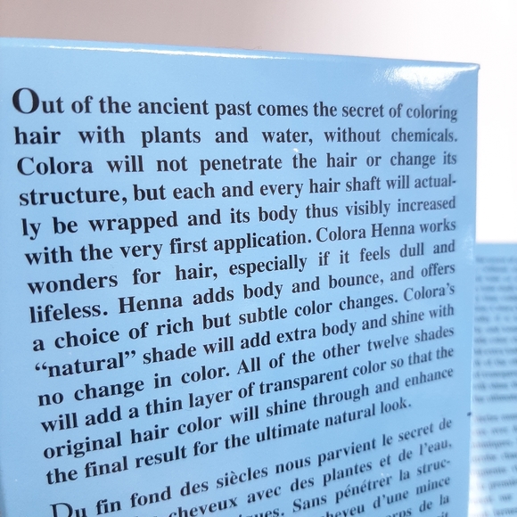 Colora Hair Colora Henna Powder All Natural Hair Colour Conditioner